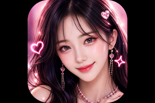아이돌 메이커 앱 아이콘